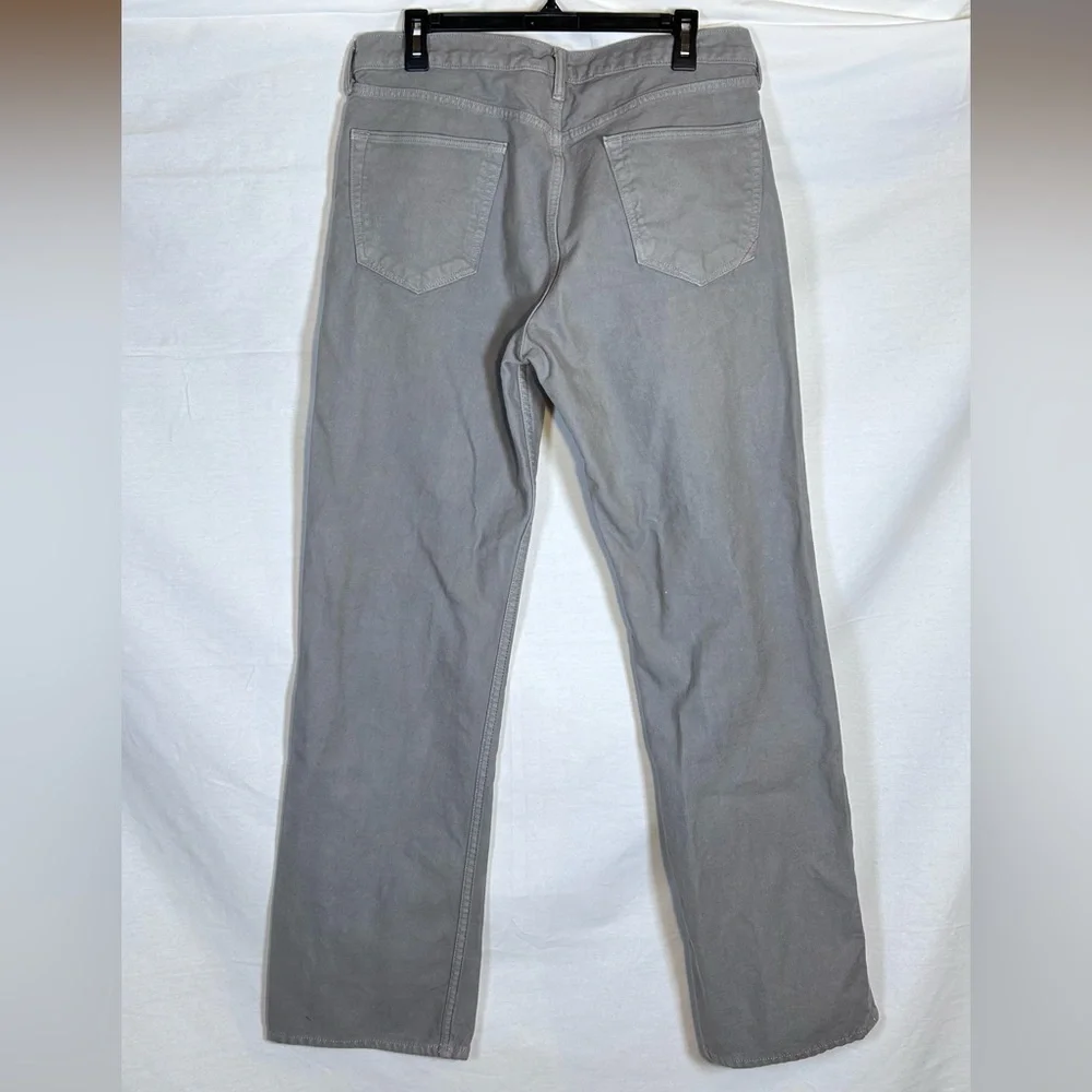 Banana Republic Straight Fit Jeans Men’s 34x32 Gray Denim Pants Cotton